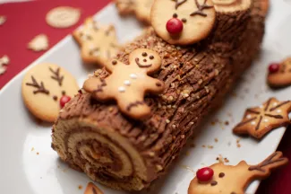 Les meilleures recettes de biscuits et buches de Noël